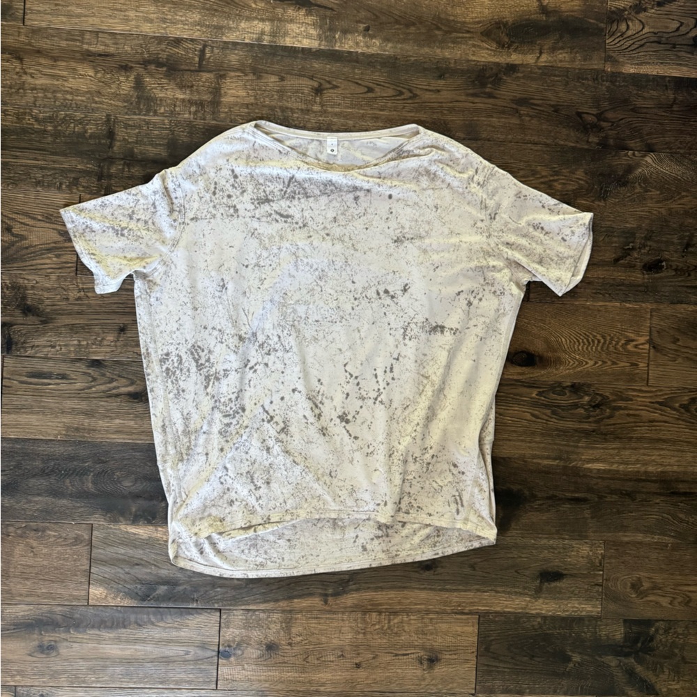 Lululemon Back In Action Shirt